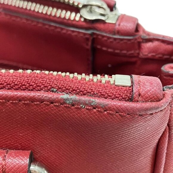 COACH - F32829 Red Leather Handbag - Picture 9 of 10